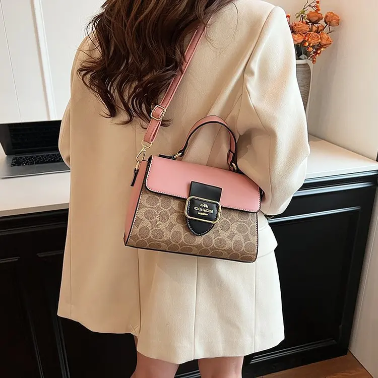 

2025 New Women's Niche Design Small Square Bag - Popular Shoulder Style, Fashionable & Versatile