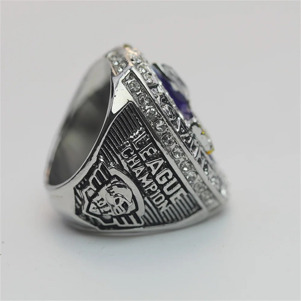 Anillo de campeonato de fútbol de fantasía FFL 2021, premio trofeo para fanáticos, regalo para hombres, talla 8 -14