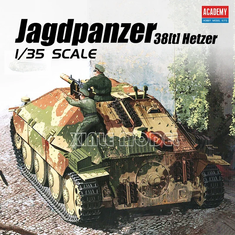 

Academy 13230 Jagdpanzer 38 (t) "Hetzer" later Production 1/35 Tank Scale Model Kit