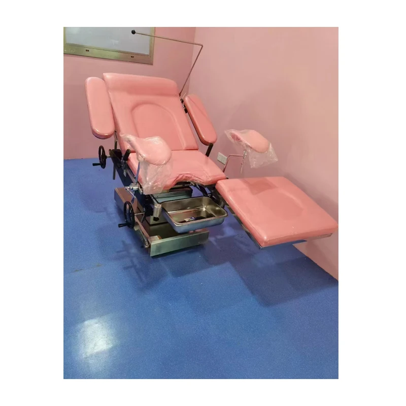 Jining Herta Brand Electric Gynecological Operating Table Multi‑Purpose Hospital Steel BedAC220V 50Hz Medical Surgical Equipment