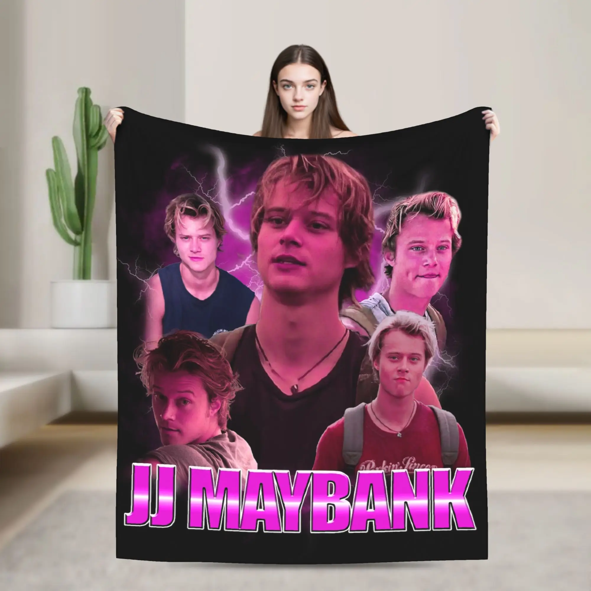 

Одеяло JJ Maybank Rudy Pankow, фланелевое текстильное декоративное дышащее ультра-мягкое одеяло для постельных принадлежностей, покрывала для спальни