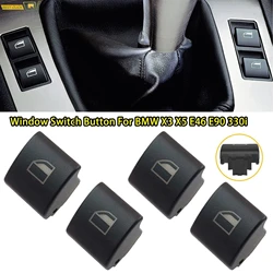 4Pcs Car Accessories Power Window Switch Button Cover For BMW 323i 325i 328i 330i 330xi 3 Series E46 X5 E53 X3 E83 61316902183