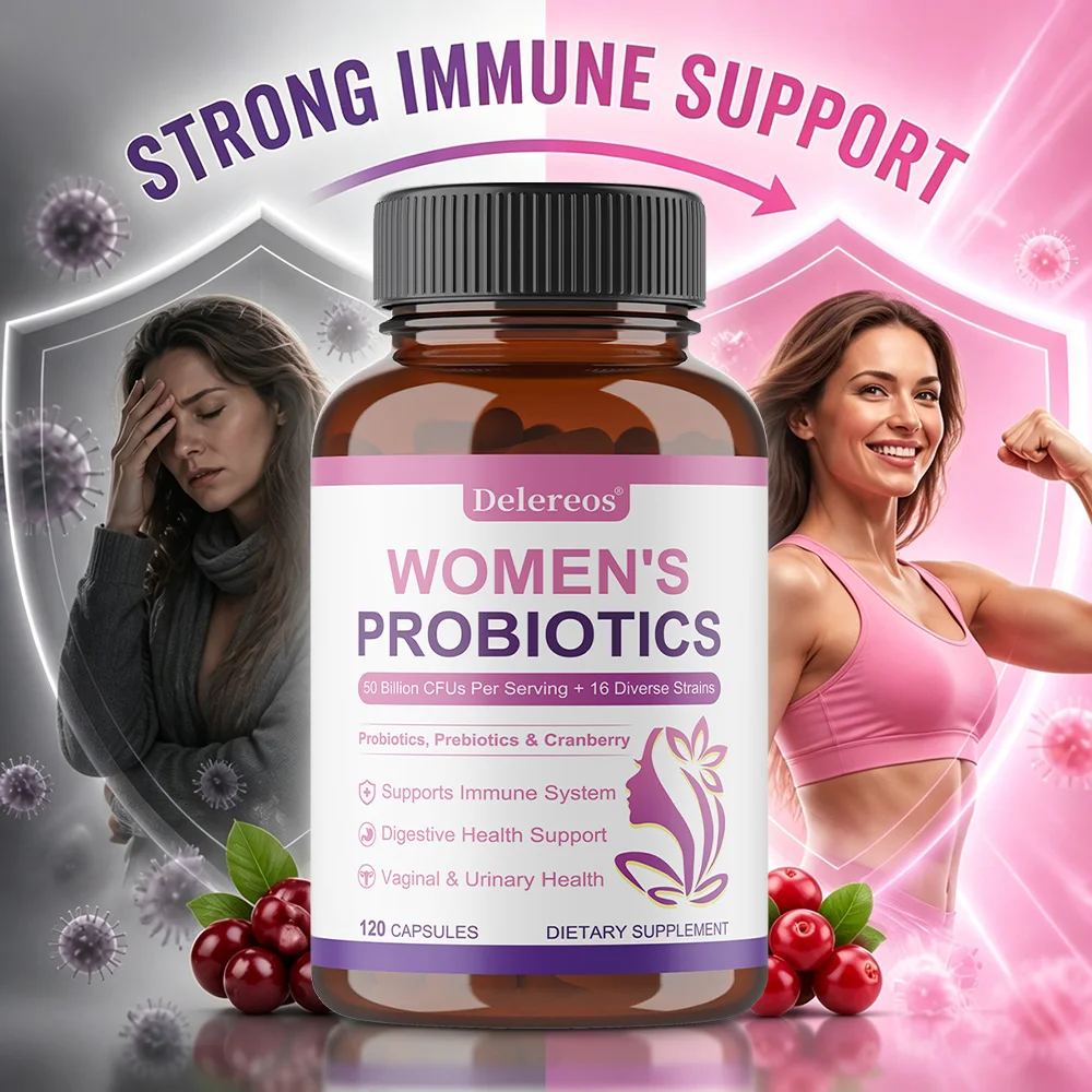 

Women’s Probioti Capsules - Helps with Urinary Tract Health, Replenishes Intestinal Flora, and Improves Digestion