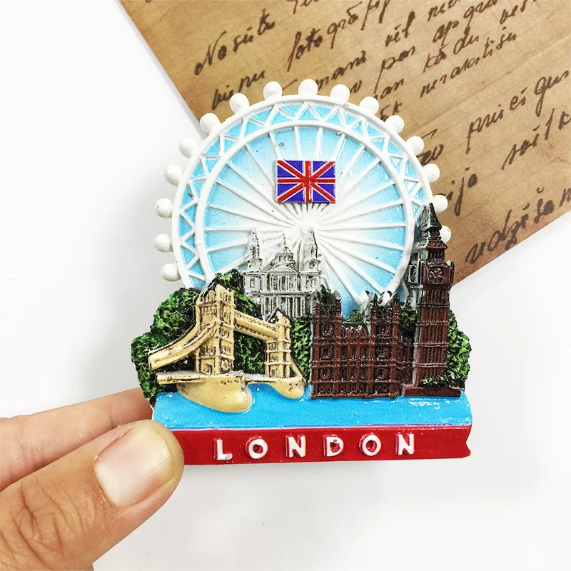 

‌Bordeaux City Scenery Resin Magnetic Fridge Magnet - Decorative Kitchen Gadget for Home and Office