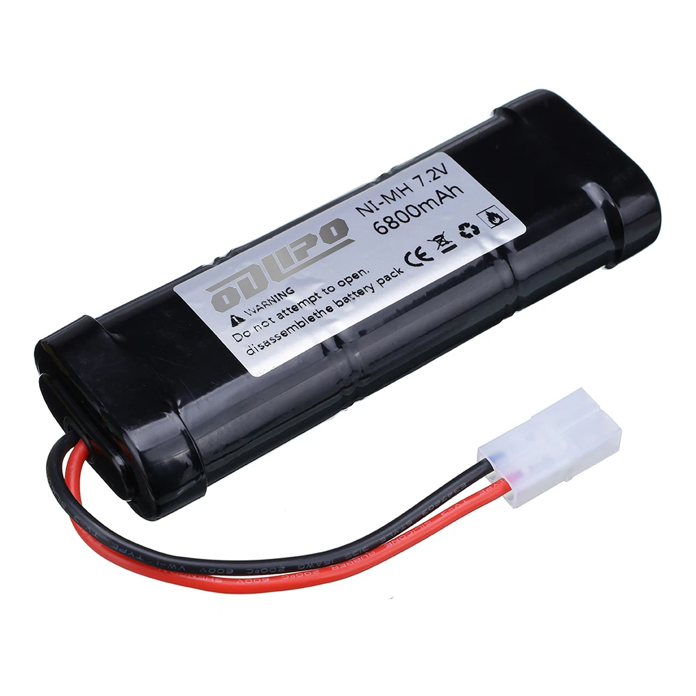 7.2V 6800mAh NiMH เปลี่ยน RC แบตเตอรี่ Tamiya Discharge Connector สําหรับของเล่น RC รถแข่งเรือเครื่องบิน