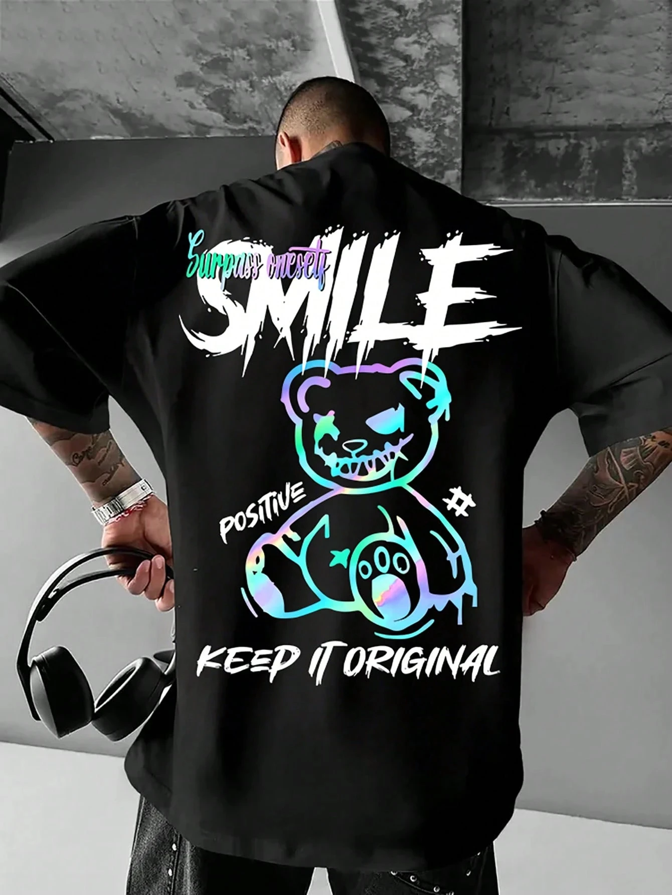 100% Pure Cotton Men's Loose T-Shirt Breathable Short-Sleeved Round Neck Minimalist Solid Color Multi-Color Optional