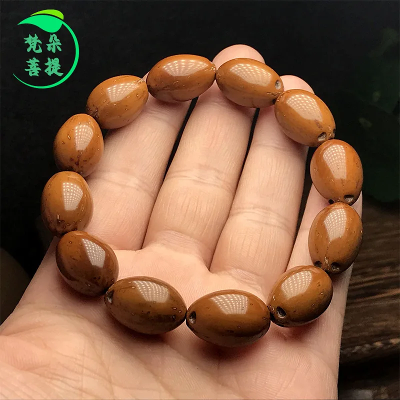 Lucky Zi Jin Shu Bodhi Bracelet Bodhi Seed Pliable Temperament Buddha Beads Rosary Collection Crafts Hand Toy Men's Bracelet