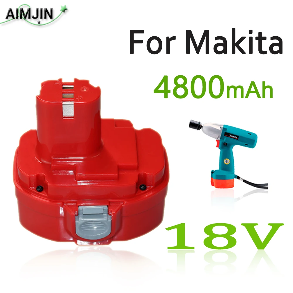 

For Makita 18V 4800/6800/9800/12800mAh Battery ，Compatible PA12 PA14 PA09 PA18 9100 1220 1420 1435 6270D 6280D