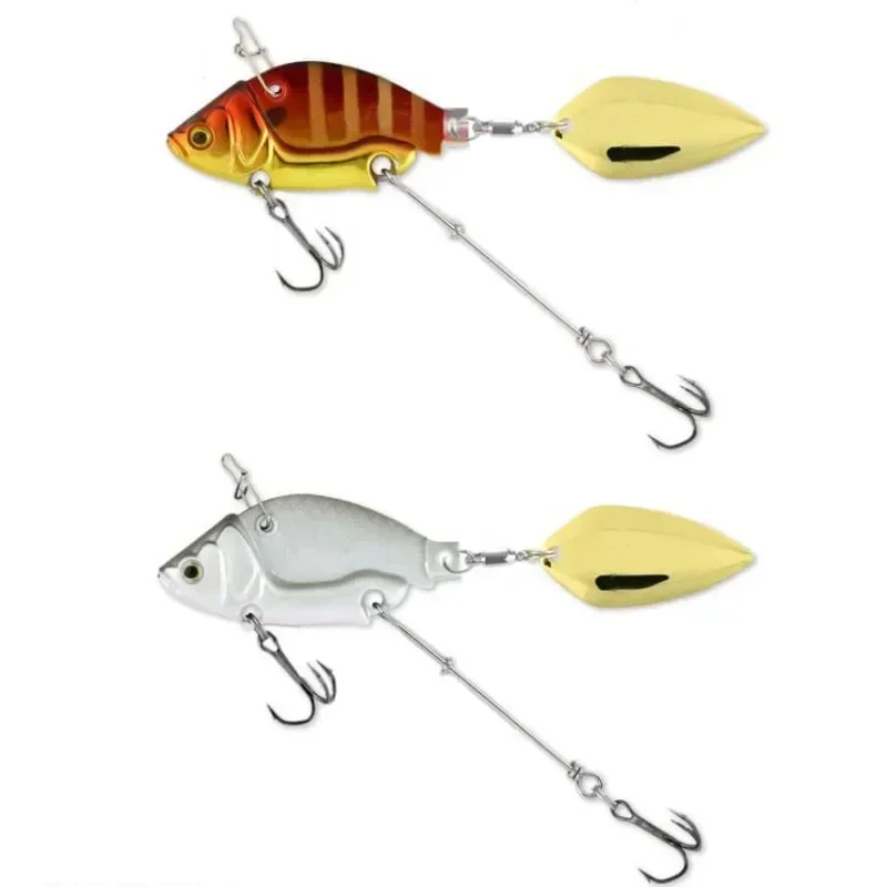 

EASYFISH Sinking Metal VIB Vibration Bait Spinner Spoon Fishing Lure 13.6g 4.4cm Jig Trout Winter Fishing Hard Bait Tackle Pesca