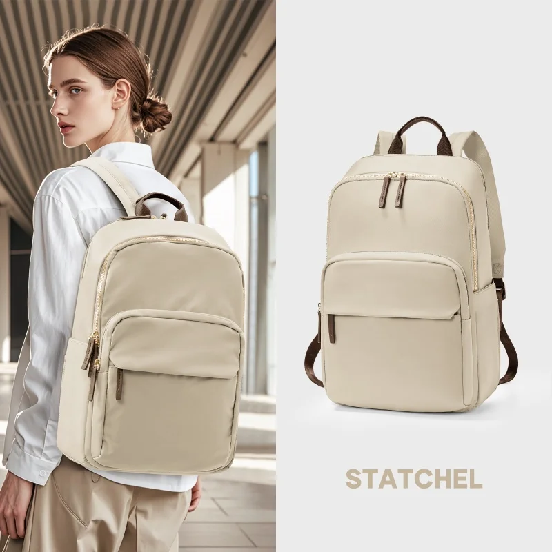 Einfache Große Kapazität Rucksack Frauen Reisen Business Lehrer Rucksack Laptop Schulter Tasche Mädchen Schule Student Rucksack Geldbörse