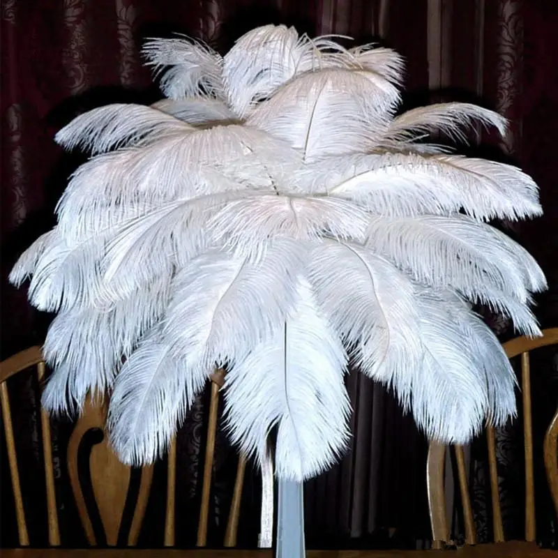 Marabou Feathers For DIY  Wedding party mall Crafts Millinery Card Decorate Wedding Ostrich Feathers Wedding Decoration Supplies