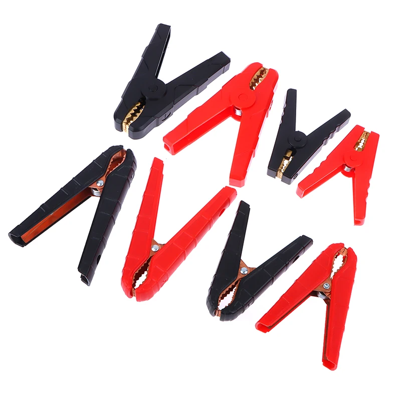 100A 500A Heavy Duty Copper Alligator Clips Terminal Electrical Battery Crocodile Clamp Test Connector for Jumper Cables Boost