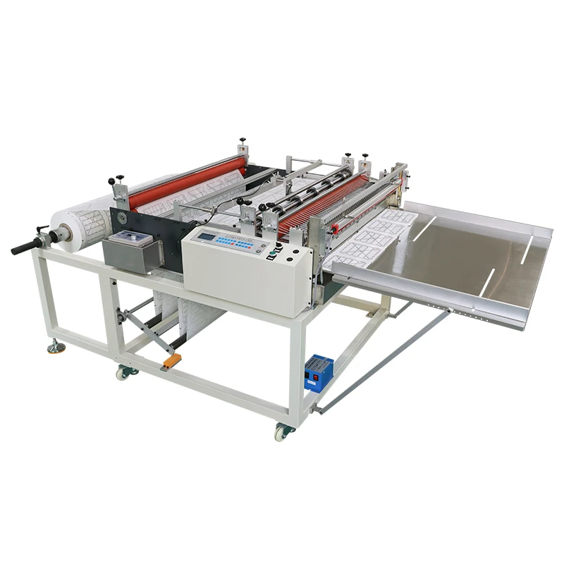 High Efficiency Fully Automatic Unwinding and Horizontal Cutting Machine with a Width of 1000mm Cut Paper