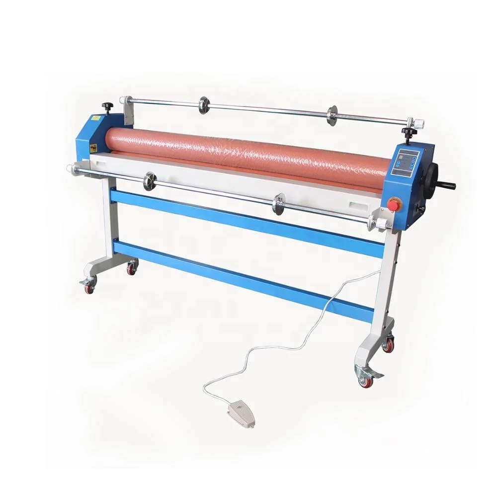 

LAM-1300 1300mm 51inch Electric Manual Cold Roll Laminator Machine With Film Shaft Easy Operation