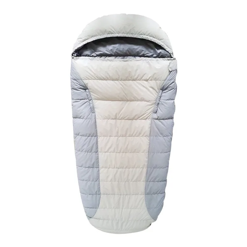 Egg-shaped hand feather down sleeping bag duck down filled outdoor camping lunch break cold