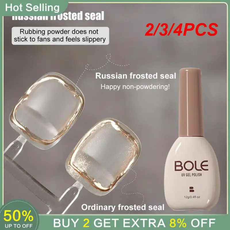 2/3/4PCS Nail Gel Polish Unique Texture Professional-grade Frosted Nail Gel Polish Russian-style Beauty Routine