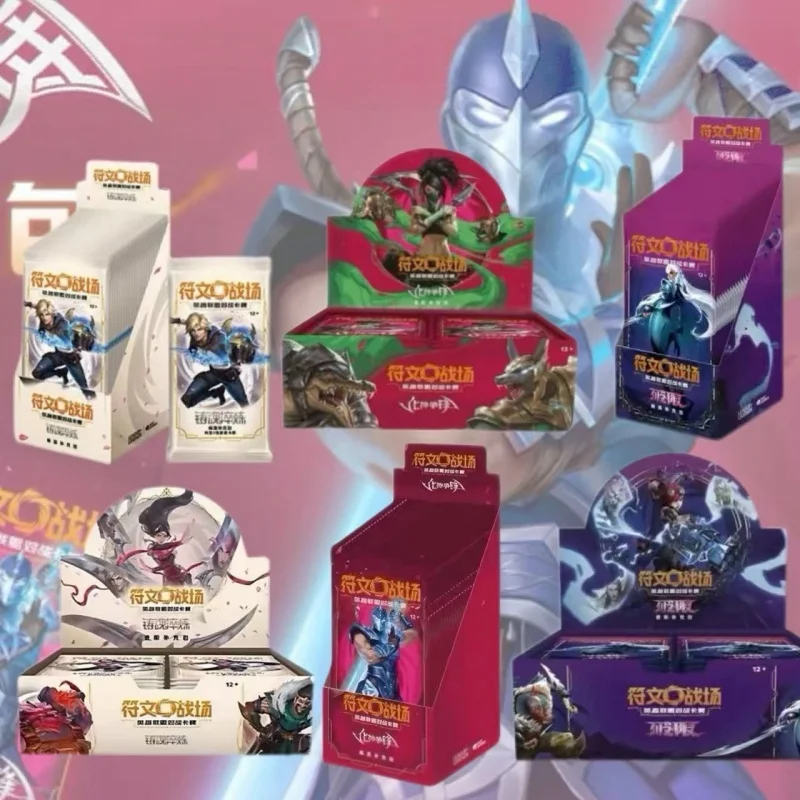Riftbound League Of Legends Trading Card Game Rune Battlefield Trading Card Game Supplement Pack Secret Garden Collection Box