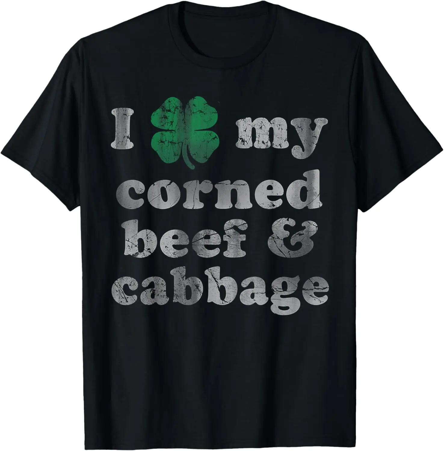 Corned Beef Cabbage Irish St Patricks Day Food Humor T-Shirt