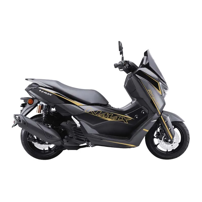 Compatible with 2025 2026 Yamaha NMAX155 Motorcycle Body Stickers Decals Graphic Kit No Residue Anti‑Scratch Decor Mod Parts