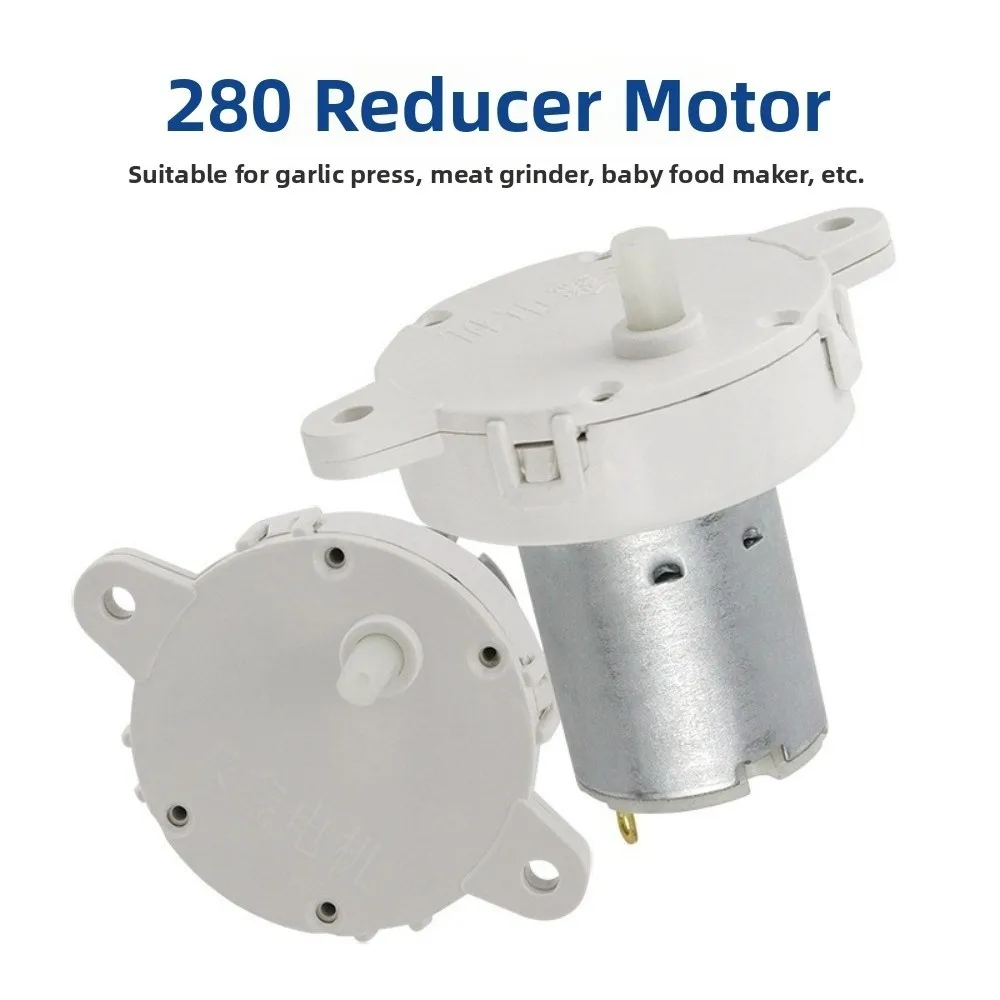 

JS50/280 Type Micro Reduction Motor Efficient Performance Slow Speed Deceleration Gear Motor Compact Size DC Geared Motor