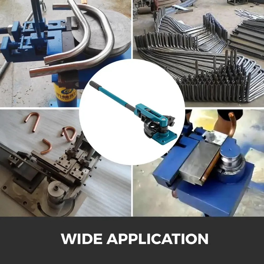 Small Hydraulic Tubing Bender Aluminum Pipes Stainless Steel Bar Material Used 25kg SWG-25 Heavy Duty Manual Bending Machine