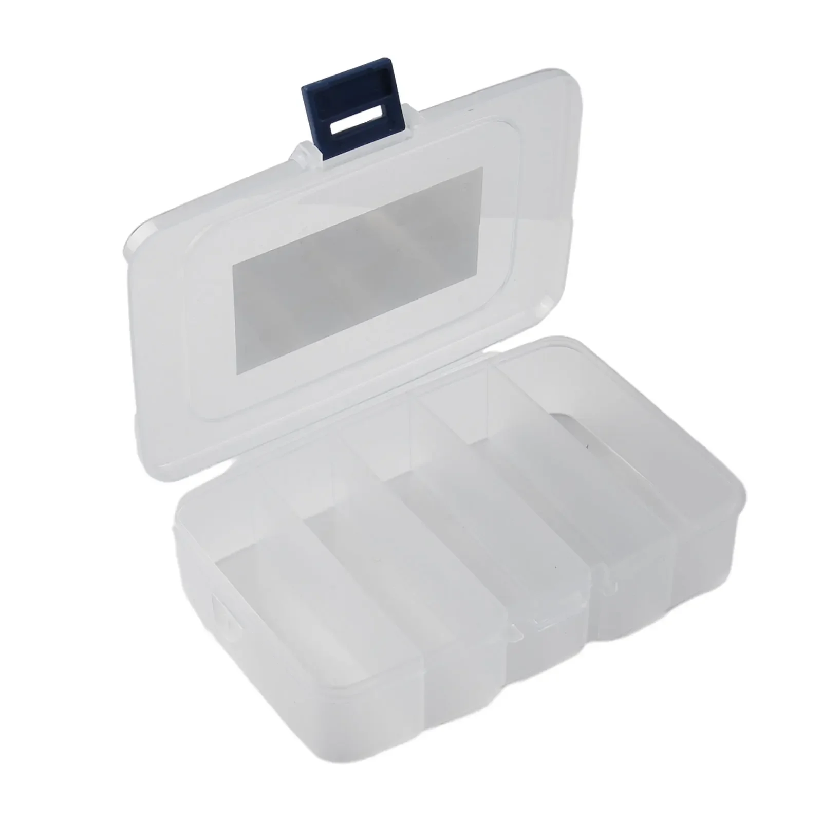 Case Screws Box 1PCS 5 Grids 14.3*9*3.5 Cm Craft Organizer IC Storage Plastic Small Part Container Translucent