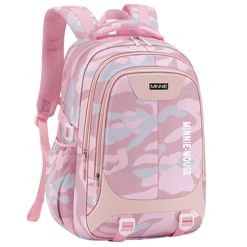 

Disney Girls School Backpack Lightweight Supportive with Padded Straps and Multiple Compartments for Elementary School Students