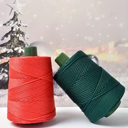 230G Polyester Crochet Yarn 3mm Hollow Yarn Light Viscose Ice Rope Hat Yarns Hand Woven Yarn Diy Hook Cushion Hollow Bright Silk