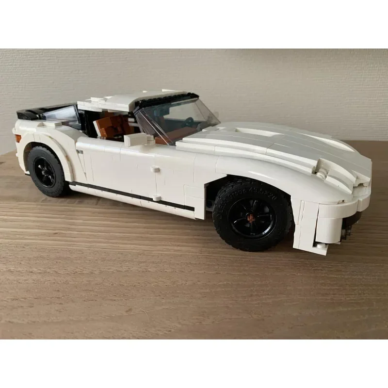 

MOC-75050 Белый Классический Винтаж SportCoupe Сборка Сращивание Строительный Блок Модель1084 Детали Строительный Блок Детская Игрушка На День Рождения Подарок