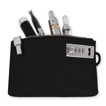 Kod kilidi ile para çantası para cüzdan nakit pasaport kredi kartı depolama nakit çantası güvenlik saklama çantası duman depolama Edc kılıfı