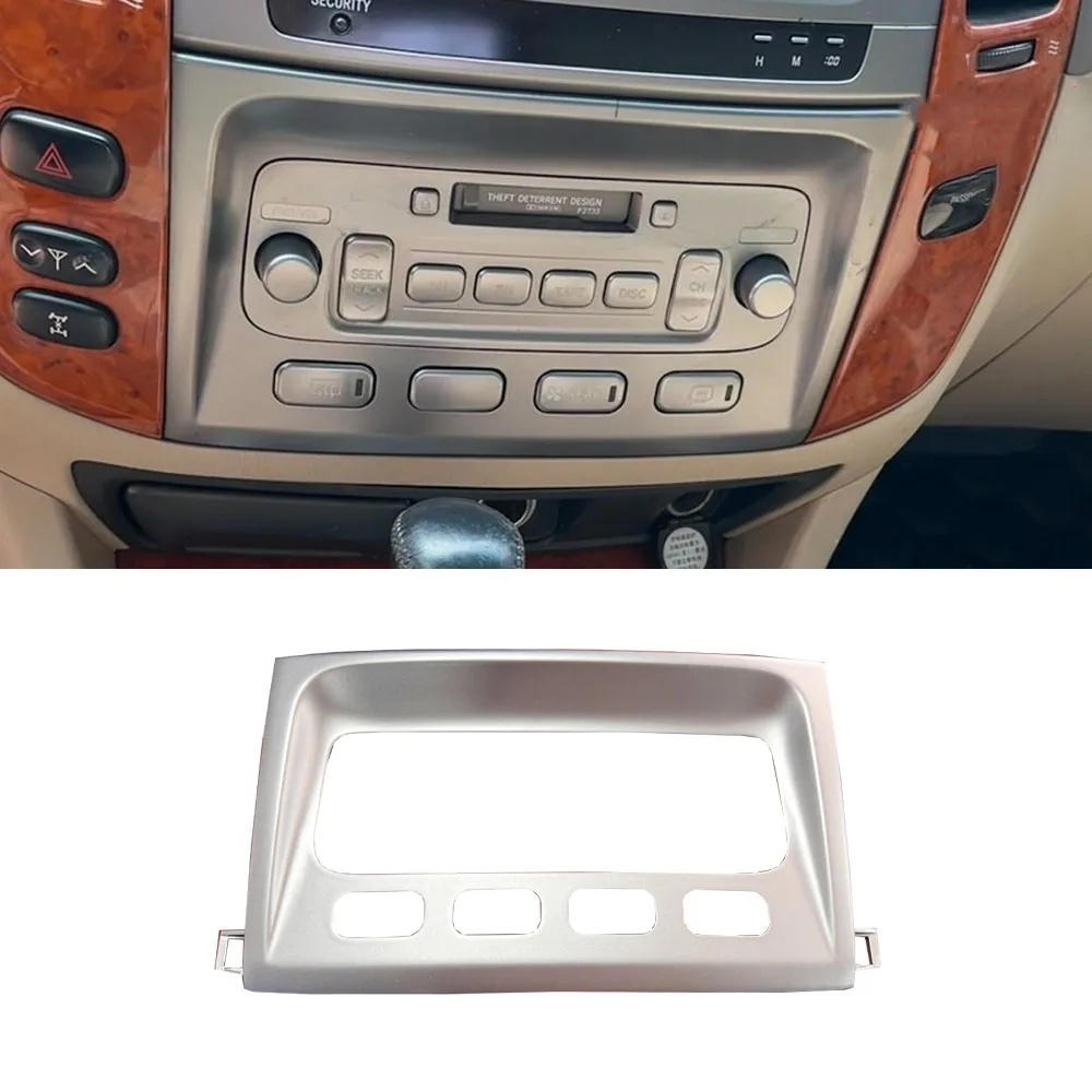 

AT LC100 FJ100 внутренняя рамка переключателя приборной панели, пенальная крышка для Toyota Land Cruiser 100 Ujz100 2003-2007, аксессуары