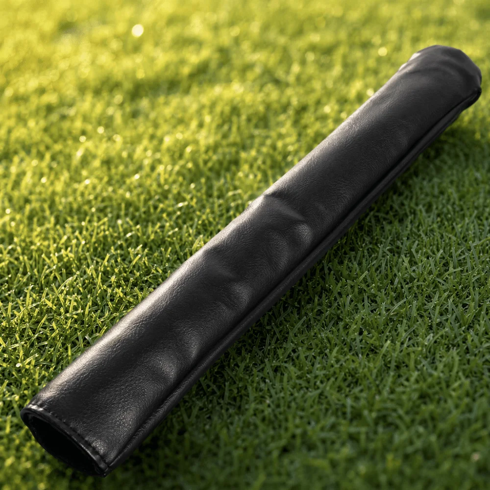 PU Golf Stick Cover Long Shape Slim Fit Golf Training Sleeve Lightweight Logo Custom Alignment Rod Sleeve Club Storage