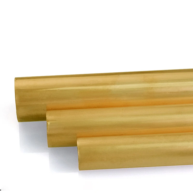 1pcs L: 500mm Dia:2.5~24mm Copper Bars Round Rods High-precision Solid Brass Rod Lathe Rods Suitable for Metal Handicrafts