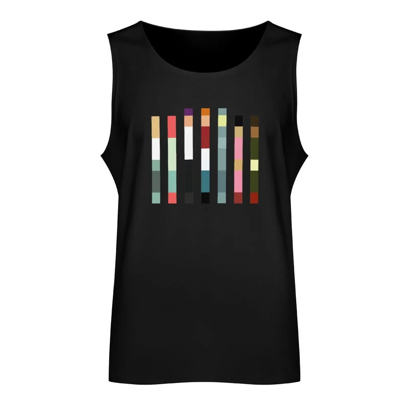 Look Closely (Barcode Edition) Tank Top summer Men's tops sleeveless gym shirts male Tank Top