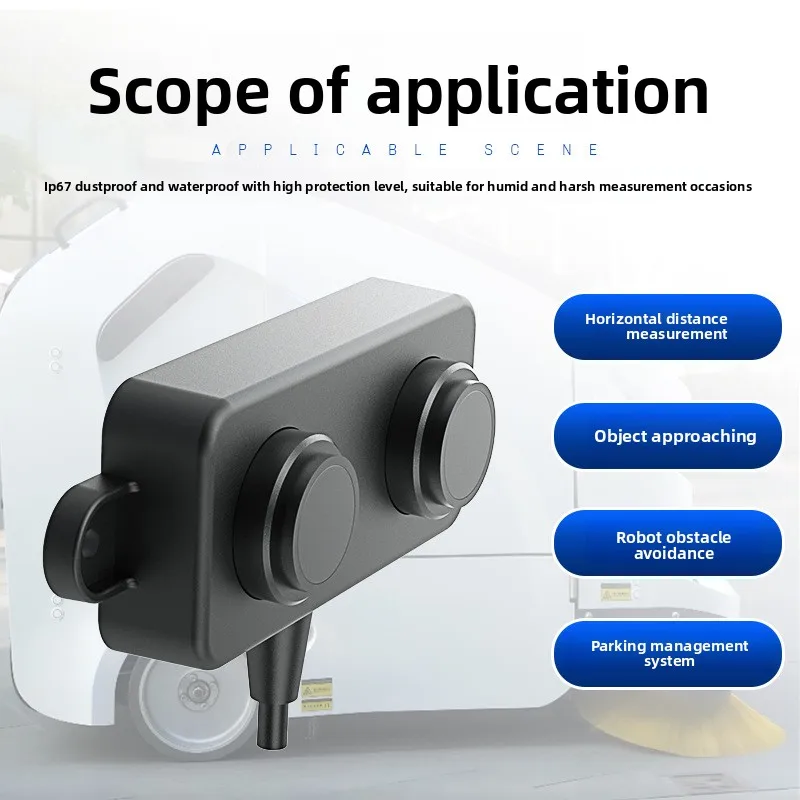 Ultrasonic ranging sensor Automatic obstacle avoidance Waterproof anti-collision distance module sensor