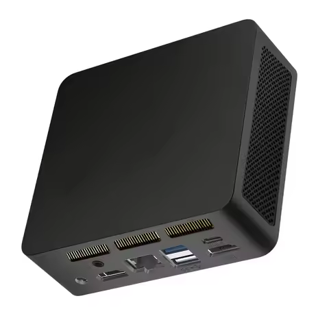 SZBOX Mini PC AMD Ryzen 5 5600H DDR4 3200MT/s 16GB RAM 512GB SSD M.2 2280 NVMe WiFi6 BT5.3 PCIe3.0 Game Office Diy Computer