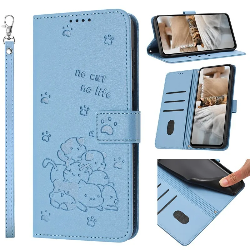 Cute Cat Flip Case … - image