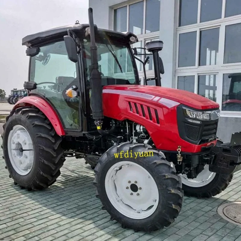 

china：4x4 160hp AC Cabin tractors for agriculture 4 cylinder diesel Engine traktor