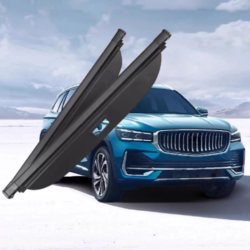 

Canvas Rear Trunk Cargo Cover for Geely Manjaro 2024-2026 Modified Leather Trunk Partition Car Accessories