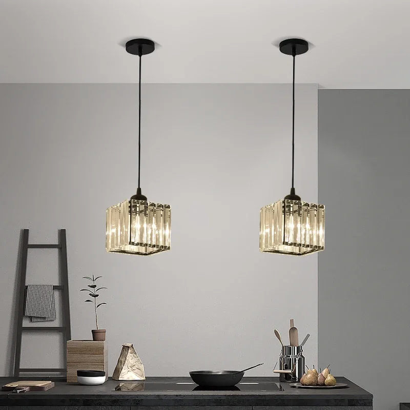 

Pendant Lights E27 Hanging Lamp Iron Body Indoor Lighting Lustre Aisle Bedroom Vintage Loft Metal Cage Fixture Light 110-240V