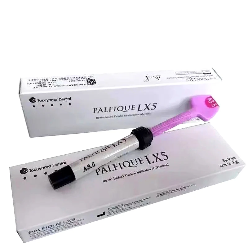 

Tokuyama Dental Palfique LX5 Photocuring Composite Resin 3.8g/Pcs for Oral Cavity Repair Fill Nursing Material Lab Tools