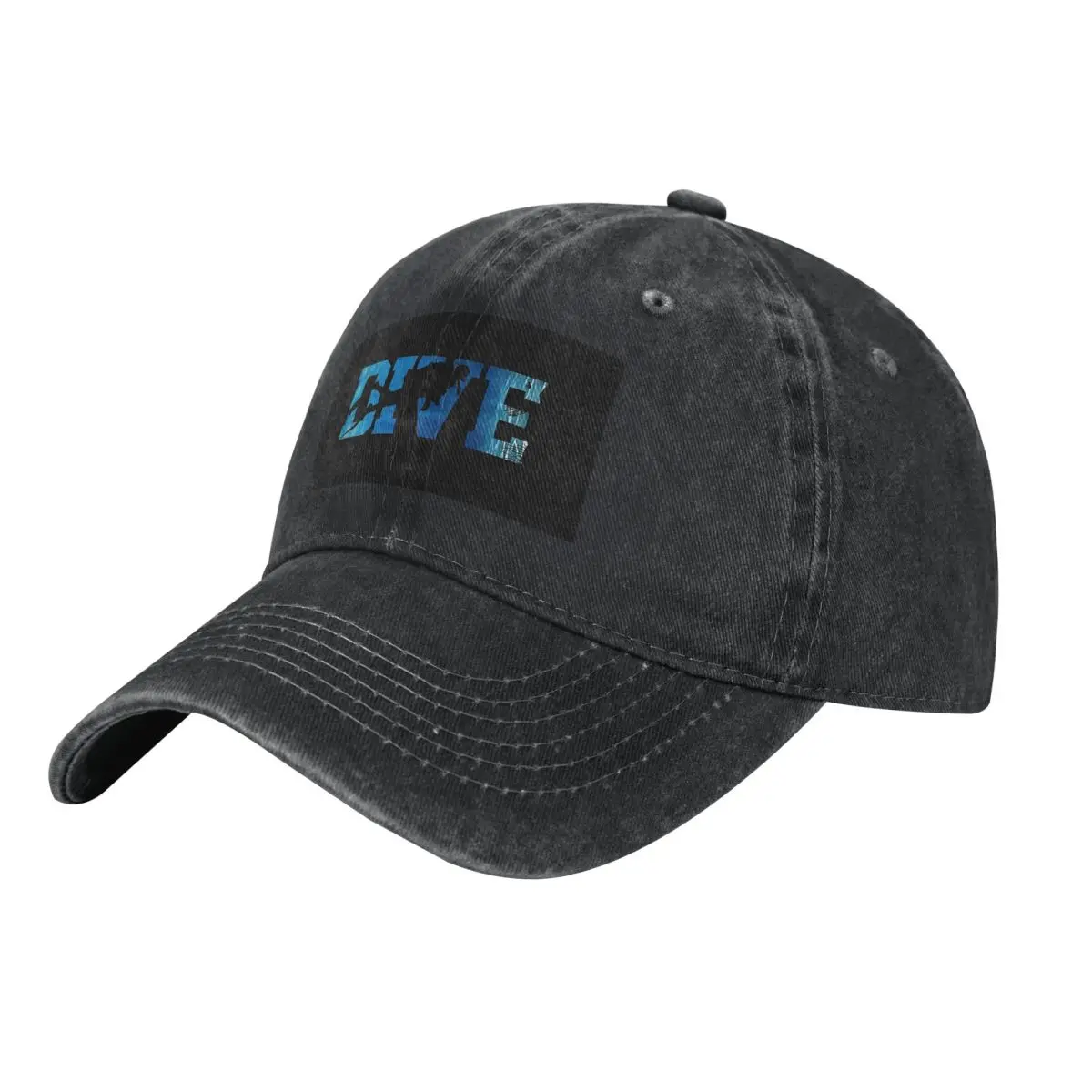 Scuba Diving DIVE Scuba Diver Gift Baseball Caps Fashion Denim Fabric Hats OutdoorSports Baseball Cowboy Hat for Men Women