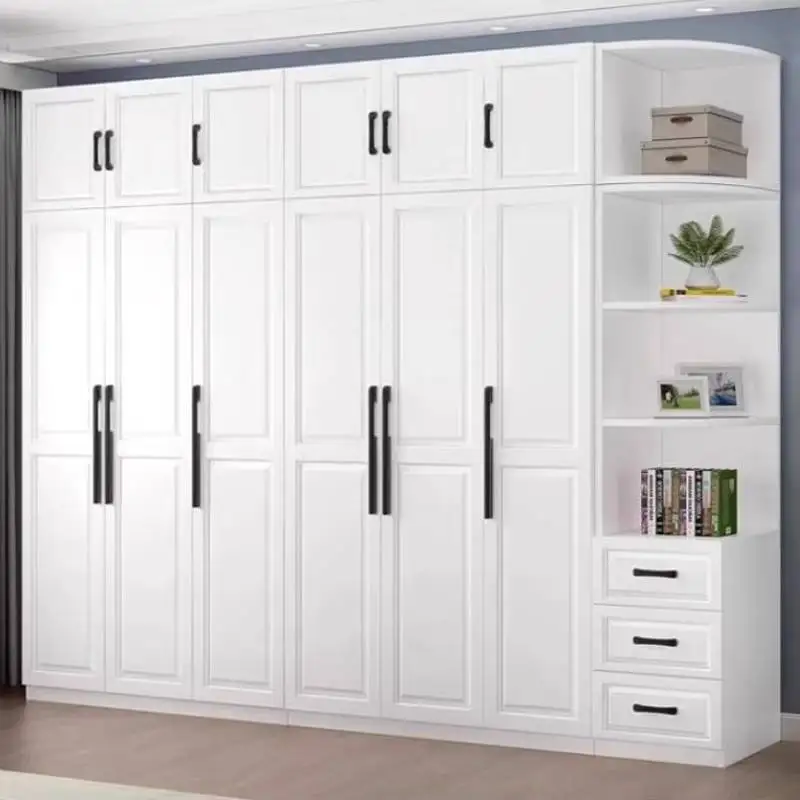 

Room Designs Decor Wardrobe Bedroom Toppers Wood Hotel Adult House Wardrobe Set White Modern Cheap Muebles Para Hogar Furniture