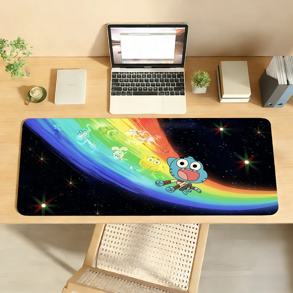 The A-Amazing World of G-Gumball Mouse Pad Computer Laptop Rubber Non-slip Mouse Mat Mousepad Gamers Decoracion Desk Mat