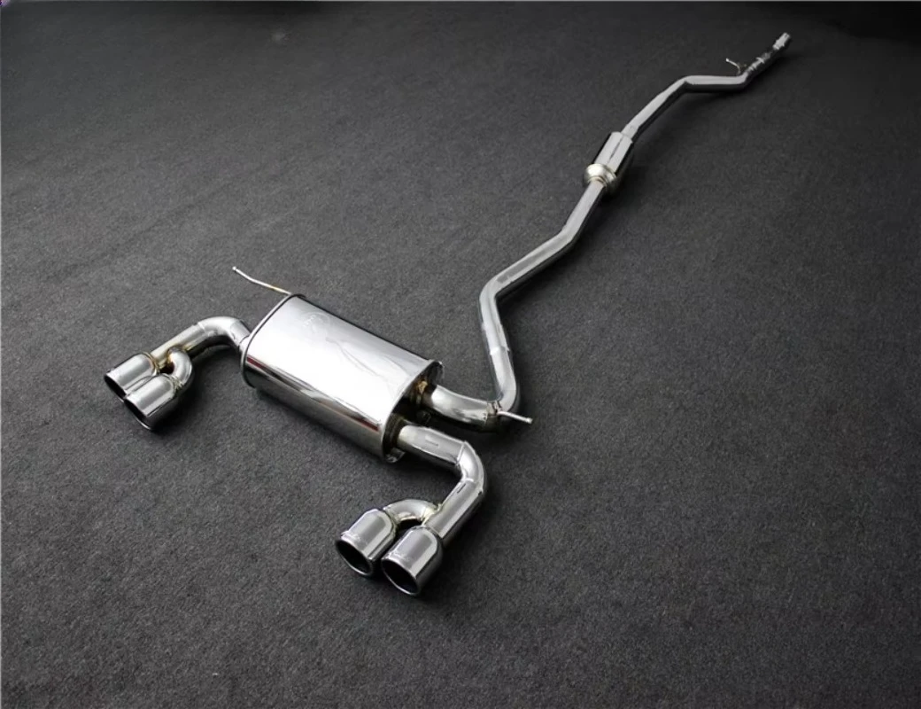 Sound Performance Parts Cat Back Car Exhaust Pipe Muffler for F36 F33 F32 420i 428i 430i Modified M4 Bumper