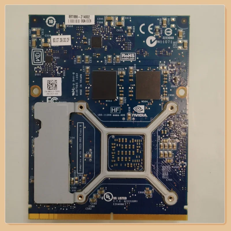 Wholesale for nVIDIA GTX 660 M GTX660M N13E-GE-A2 2GB GDDR5 MXM 3.0B Graphics Card for Dell M15X M17X M18