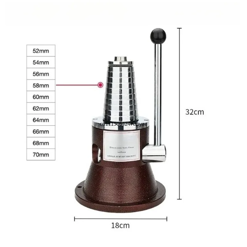 Jewelry Resizing Device, Ring Stretcher Rounder, Bracelet Enlarger for Jewelry Processing & Repair Work