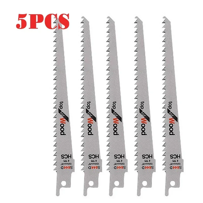 5pcs Jig Saw Blade Set HCS High Carbon Steel Assorted Blades Fast Cut Down Jig Saw Knifes For Wood Plastic And Metal