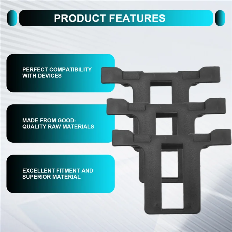 A44F-20PCS Painel Fotovoltaico Drenagem Fivela Placa de Superfície Painel Solar Clipe de Drenagem de Água Para Painel Solar Drenagem Preto 30Mm Dur
