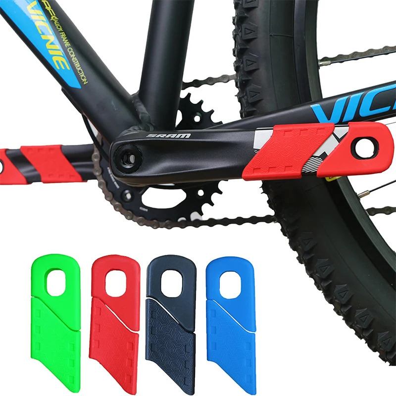 

Mountain Bicycle Crank Protective Cover MTB Bike Crank Set Protective CrankSilicone Arm Sleeve Protect Non-slip Chainwheel Crank